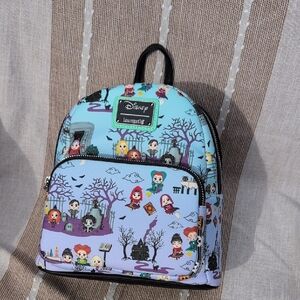 Loungefly Disney Kids Backpack - Light Blue and Purple